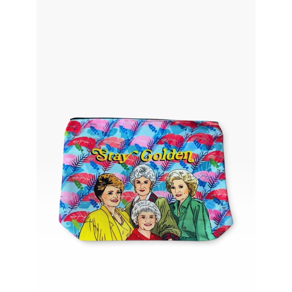 New Novelty Zipper Pouch Bag stay golden
